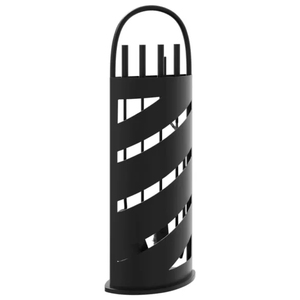 5 részes acél kandallószerszám-készlet 23 x 15 x 66 cm