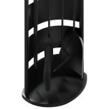 5 darabos acél kandallószerszám-készlet 23 x 15 x 66 cm