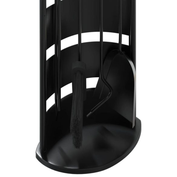 5 darabos acél kandallószerszám-készlet 23 x 15 x 66 cm