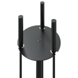 4 darabos kandallószerszám-készlet 22 x 59 cm acél