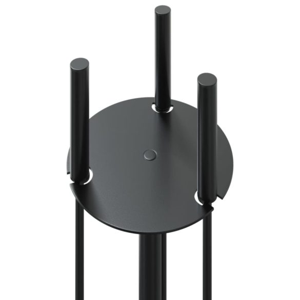 4 darabos kandallószerszám-készlet 22 x 59 cm acél