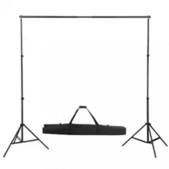 zöld háttér állványrendszer 300 x 300 cm