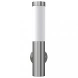 2 Rozsdamentes Acél Vízálló Fal Kert Égők