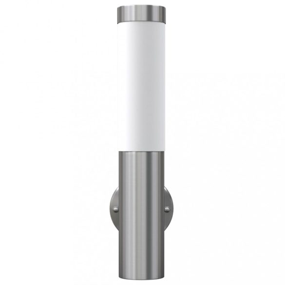 2 Rozsdamentes Acél Vízálló Fal Kert Égők