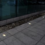 12 db kerek kültéri talajba építhető lámpa