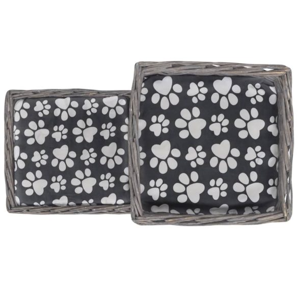 Fűzfa macskabútor kisállatház/ágy/kastély/kaparóoszlop párnával