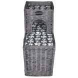 Fűzfa macskabútor kisállatház/ágy/kastély/kaparóoszlop párnával