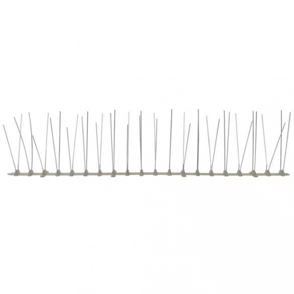 6 db 3 m-es négysoros műanyag madár- és galambriasztó tüske
