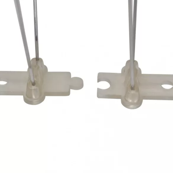 6 db 3 m-es négysoros műanyag madár- és galambriasztó tüske