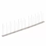 6 db 3 m-es 2-soros rozsdamentes acél madár- és galambtüske