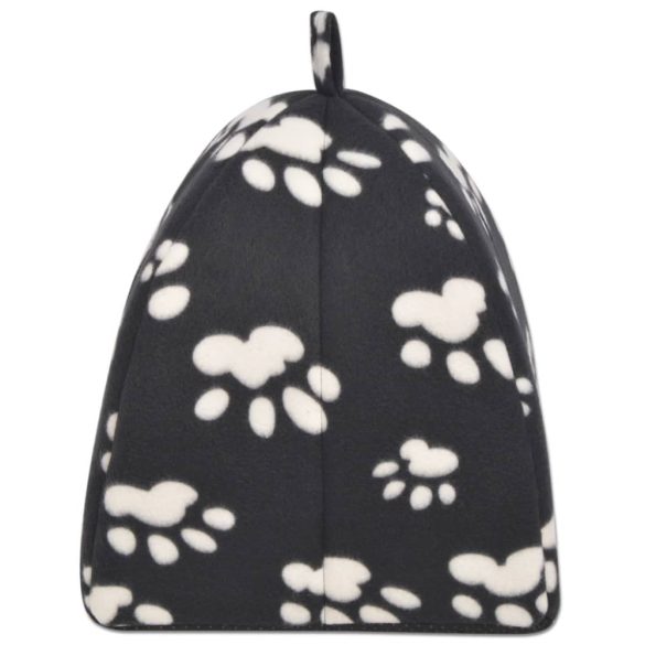 L-es méretű fekete macskaágy