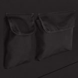 háziállat hátsó autós üléshuzat 148x142 cm fekete