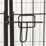 acél kutyakennel kölyökkutyáknak 91,5 x 59 x 61 cm