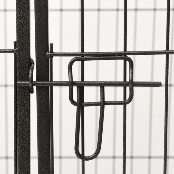 acél kutyakennel kölyökkutyáknak 91,5 x 59 x 61 cm