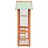 tömör fenyő- és jegenyefa madárkalitka 125,5 x 59,5 x 164 cm