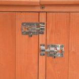 fa kerti fészer 128x42x91 cm