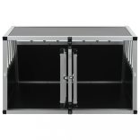 kétajtós kutyaszállító ketrec 89 x 69 x 50 cm