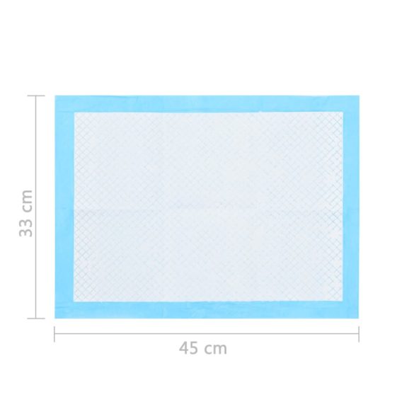 200 db nem szőtt anyagú kisállatszoktató betét 45x33 cm