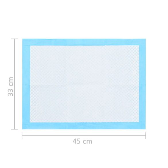 400 db nem szőtt anyagú kisállatszoktató betét 45x33 cm