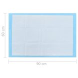 100 db nem szőtt anyagú kisállat szoktatóbetét 90x60 cm