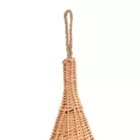 természetes fűzfa macskaház párnával és tipi-sátorral 40x60 cm