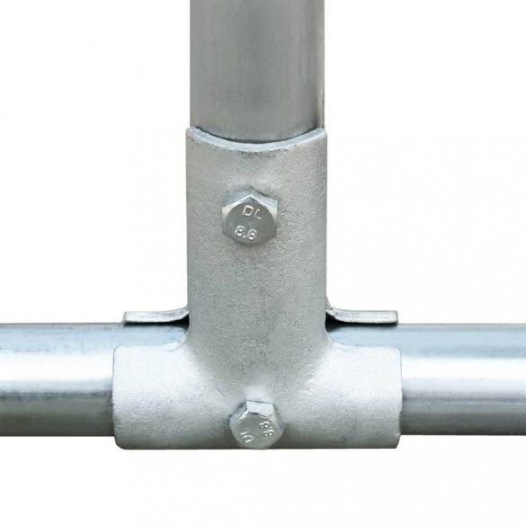 kültéri horganyzott acél tyúkól 2,75 x 8 x 1,92 m