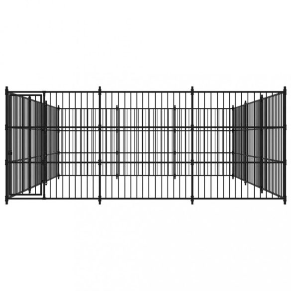kültéri kutyakennel 450 x 450 x 185 cm