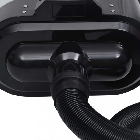 fekete dupla motoros kisállatszárító