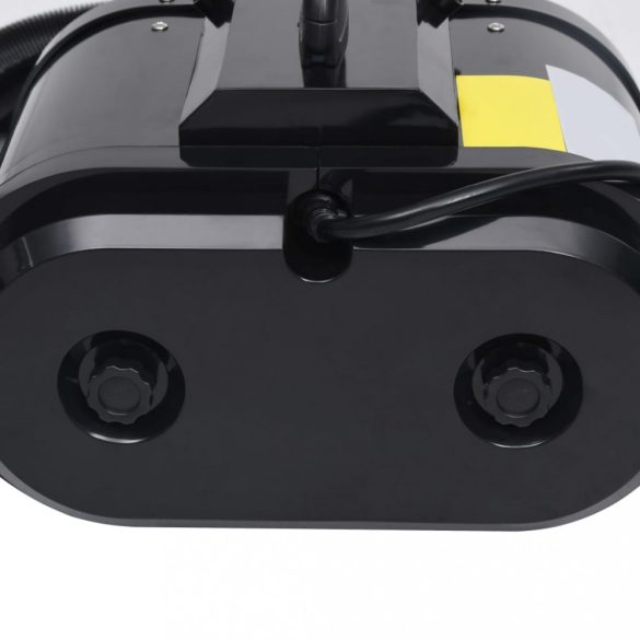 fekete dupla motoros kisállatszárító