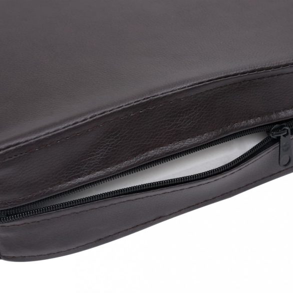 barna műbőr kutyakanapé 80 x 50 x 40 cm