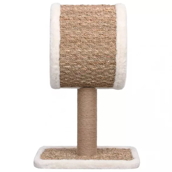 tengerifű macskabútor felső alagúttal és játékkal 56 cm