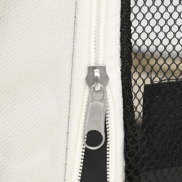 rózsaszínű összecsukható kutyakennel hordtáskával 125x125x61 cm