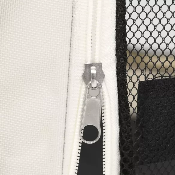 rózsaszínű összecsukható kutyakennel hordtáskával 145x145x61 cm