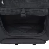 fekete összecsukható többfunkciós kisállatszállító kocsi