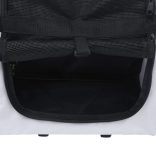 szürke összecsukható többfunkciós kisállatszállító kocsi