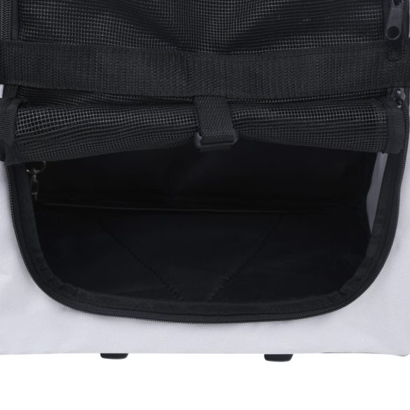 szürke összecsukható többfunkciós kisállatszállító kocsi