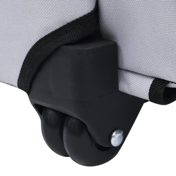 szürke összecsukható többfunkciós kisállatszállító kocsi