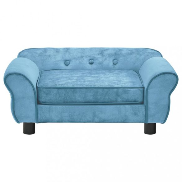 türkiz plüss kutyakanapé 72 x 45 x 30 cm