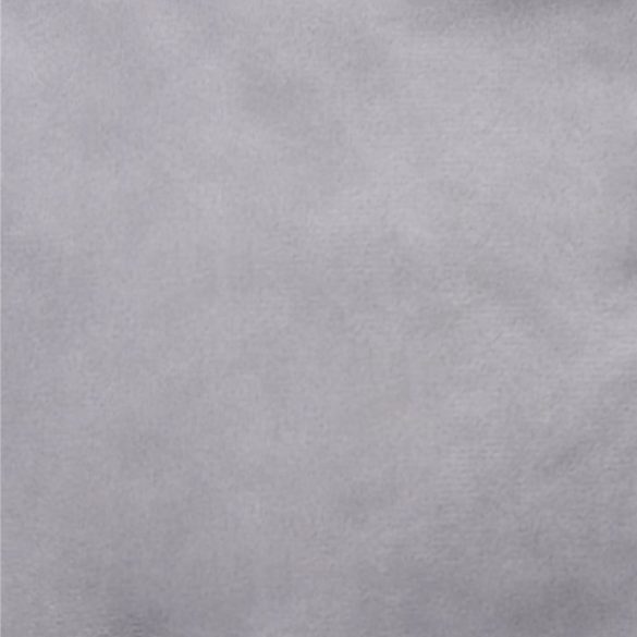 fekete-szürke plüss és műbőr kutyaágy 90 x 79 x 20 cm