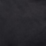 fekete plüss és műbőr kutyaágy 90 x 79 x 20 cm