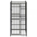 acél kültéri kutyakennel 1,84 m²