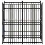 acél kültéri kutyakennel 1,84 m²