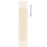 krémszínű plafonig érő kaparófa 277-303 cm