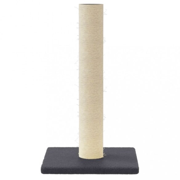 sötétszürke kaparóoszlop 22 x 22 x 45 cm