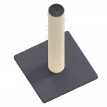 sötétszürke kaparóoszlop 22 x 22 x 45 cm