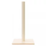 krémszínű kaparóoszlop 35 x 35 x 70 cm