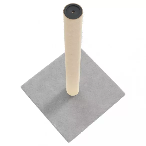 világosszürke kaparóoszlop 35 x 35 x 70 cm