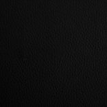 fekete műbőr kutyaágy 70 x 45 x 30 cm