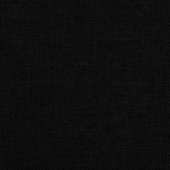 fekete szövet kutyaágy 70 x 45 x 30 cm