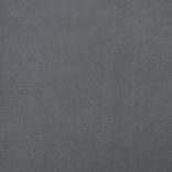 sötétszürke bársony kutyaágy 90 x 53 x 30 cm